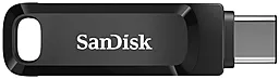 Флешка SanDisk 128GB Ultra Dual Drive Go USB 3.1/Type-C (SDDDC3-128G-G46) Black - мініатюра 2