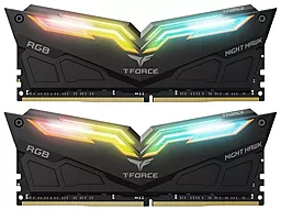 Оперативная память Team 16GB (2x8GB) DDR4 4000MHz T-Force Night Hawk RGB Black (TF1D416G4000HC18JDC01)