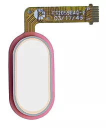 Шлейф Meizu M5c (M710H) с кнопкой меню (Home) Gold