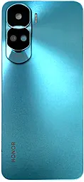 Задняя крышка корпуса Huawei Honor 90 Lite со стеклом камеры, Original Cyan Lake - фото Задняя крышка корпуса Huawei Honor 90 Lite со стеклом камеры, Original Cyan Lake