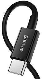 Кабель USB PD Baseus Superior 20W USB Type-C - Lightning Cable Black (CATLYS-A01) - миниатюра 3