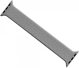 Ремінець Silicone Braided Solo Loop M для Apple Watch 42mm/44mm/45mm/49mm Grey