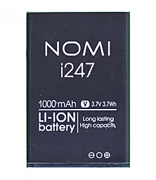 Аккумулятор Nomi i247 / NB-247 (1000 mAh) 12 мес. гарантии