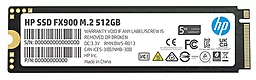 SSD Накопитель HP M.2 2280 512GB FX900 (57S52AA#UUF) - фото SSD Накопитель HP M.2 2280 512GB FX900 (57S52AA#UUF)