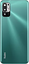 Задняя крышка корпуса Xiaomi Redmi Note 10T со стеклом камеры, Original Mint Green - фото Задняя крышка корпуса Xiaomi Redmi Note 10T со стеклом камеры, Original Mint Green