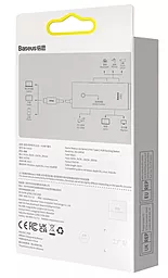 Мультипортовый USB Type-C хаб Baseus Lite Series 5-in-1 Ports white (WKQX040002) - миниатюра 11