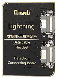 Плата для программатора QianLi iCopy 1.0, для тестирования кабеля данных Lightning и гарнитуры - фото Плата для программатора QianLi iCopy 1.0, для тестирования кабеля данных Lightning и гарнитуры