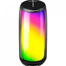 Колонки акустичні Hopestar P49 LED Black - фото Колонки акустичні Hopestar P49 LED Black