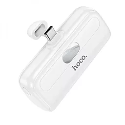 Повербанк Hoco J116 Pocket 5000 mAh Type-C White - фото Повербанк Hoco J116 Pocket 5000 mAh Type-C White