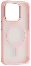 Чохол 1TOUCH New Matte with MagSafe для Apple iPhone 12 Pro Max Pink - фото Чохол 1TOUCH New Matte with MagSafe для Apple iPhone 12 Pro Max Pink
