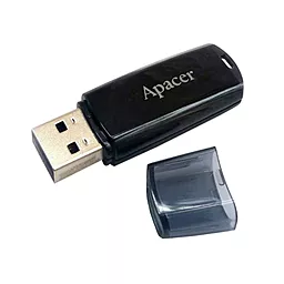 Флешка Apacer AH322 32GB Black (AP32GAH322B-1) - миниатюра 2