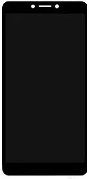Дисплей Tecno Pop 2F (B1F) з тачскріном і рамкою, Black - фото Дисплей Tecno Pop 2F (B1F) з тачскріном і рамкою, Black