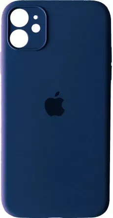 Чохол Silicone Case Full Camera для Apple iPhone 12  Deep Navy - фото 1
