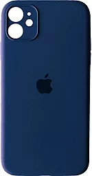 {"ru": "Чехол", "uk": "Чохол"} Silicone Case Full Camera для Apple iPhone 12  Deep Navy