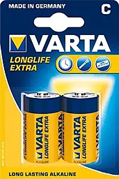Батарейки Varta C (LR14) LongLife Extra 2шт