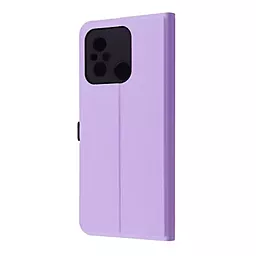 Чехол Wave Flap Case для Xiaomi Redmi 12C Light Purple