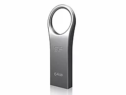 Флешка Silicon Power Firma F80 64GB (SP064GBUF2F80V1S) Silver - фото Флешка Silicon Power Firma F80 64GB (SP064GBUF2F80V1S) Silver