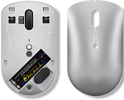 Компьютерная мышка Lenovo 540 USB-C Wireless (GY51D20869) Cloud Grey - миниатюра 6