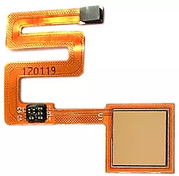 Шлейф Xiaomi Redmi Note 4 со сканером отпечатка пальца Original Gold
