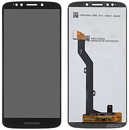 Дисплей Motorola Moto G6 Play (XT1922-1, XT1922-2, XT1922-3, XT1922-4, XT1922-5, XT1922-10) з тачскріном, Black