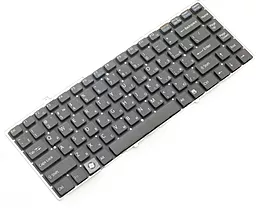 Клавиатура для ноутбука Sony VGN-FW без рамки черная