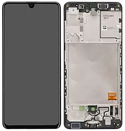 Дисплей Samsung Galaxy A41 A415 з тачскріном і рамкою, оригінал, Black