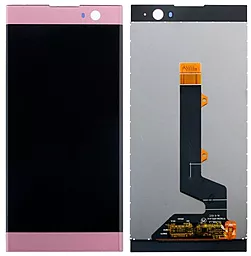 Дисплей Sony Xperia XA2 (H3113, H3123, H3133, H4113, H4133) з тачскріном, Pink