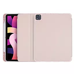 Чехол для планшета Coteetci Liquid Silicone Pen Slot Case для Apple iPad Air 10.9" 2020, 2022, iPad Pro 11" 2018, 2020, 2021, 2022 Pink (61010-PK) - фото Чехол для планшета Coteetci Liquid Silicone Pen Slot Case для Apple iPad Air 10.9" 2020, 2022, iPad Pro 11" 2018, 2020, 2021, 2022 Pink (61010-PK)