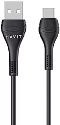 Кабель USB Havit HV-CB6161 USB Type-C Cable Black