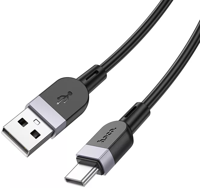 Кабель Hoco X109 USB-A - Type-C 15w 3a 1м cable Black - фото 2