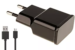 Сетевое зарядное устройство Grand-X 1a home charger + micro USB cable black (CH-765UMB) - фото Сетевое зарядное устройство Grand-X 1a home charger + micro USB cable black (CH-765UMB)