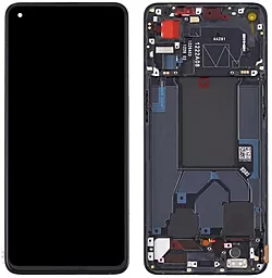 Дисплей Oppo Reno 7 5G China с тачскрином и рамкой, (OLED), Black - фото Дисплей Oppo Reno 7 5G China с тачскрином и рамкой, (OLED), Black