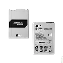 Акумулятор LG G4 Stylus / BL-51YF (3000 mAh) - мініатюра 2