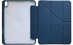Чехол для планшета Smart Case Clear с местом под стилус для Apple iPad Air 4 10.9, Air 5 10.9 Blue - фото Чехол для планшета Smart Case Clear с местом под стилус для Apple iPad Air 4 10.9, Air 5 10.9 Blue
