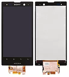Дисплей Sony Xperia Ion (LT28h, LT28i) с тачскрином, оригинал, Black - фото Дисплей Sony Xperia Ion (LT28h, LT28i) с тачскрином, оригинал, Black