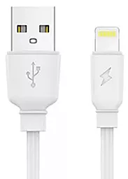 Кабель Jellico B9 USB-A - Lightning 12w 3.1a 1м cable White - фото Кабель Jellico B9 USB-A - Lightning 12w 3.1a 1м cable White