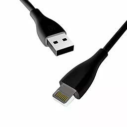 Кабель WUW X103 USB-A - Lightning 12w 2.4a 1.2м cable Black - фото Кабель WUW X103 USB-A - Lightning 12w 2.4a 1.2м cable Black