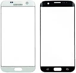 Корпусное стекло дисплея Samsung Galaxy S7 Edge G935 (с OCA пленкой) (original) White - фото Корпусное стекло дисплея Samsung Galaxy S7 Edge G935 (с OCA пленкой) (original) White