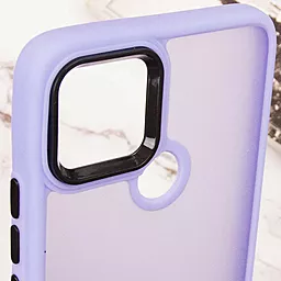 Чехол Epik TPU+PC Lyon Frosted для Oppo A15s / A15 Purple - миниатюра 4