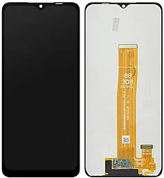 Дисплей Samsung Galaxy A03 Core A032 (одинарный шлейф) с тачскрином, Black