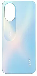 Задняя крышка корпуса Oppo A18 Glowing Blue - фото Задняя крышка корпуса Oppo A18 Glowing Blue
