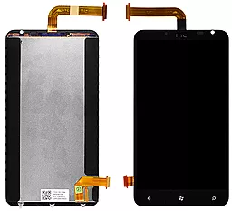 Дисплей HTC Titan X310e с тачскрином, Black - фото Дисплей HTC Titan X310e с тачскрином, Black