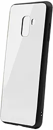 Чехол Intaleo Real Glass Samsung A530 Galaxy A8 2018 White (1283126484100)