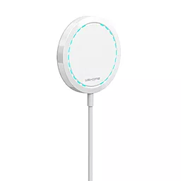Беспроводное (индукционное) зарядное устройство WK Design 15w Magnetic wireless charger white (WP-U92)