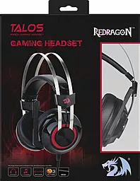 Навушники Redragon Talos Black/Red (74920) - мініатюра 11