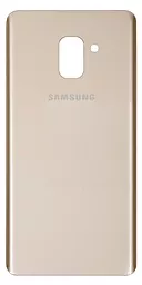 Задняя крышка корпуса Samsung Galaxy A8 Plus 2018 A730F Gold