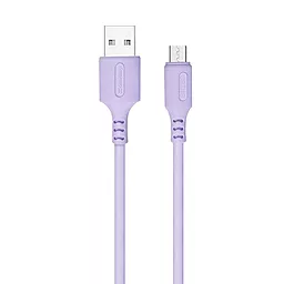 USB Кабель ColorWay 2.4A micro USB Cable Purple (CW-CBUM044-PU)