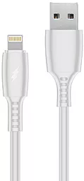 Кабель Walker C308 USB-A - Lightning 12w 2.4a 1м cable White - фото Кабель Walker C308 USB-A - Lightning 12w 2.4a 1м cable White