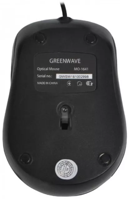Компьютерная мышка Greenwave MО-1641 Black - фото 3