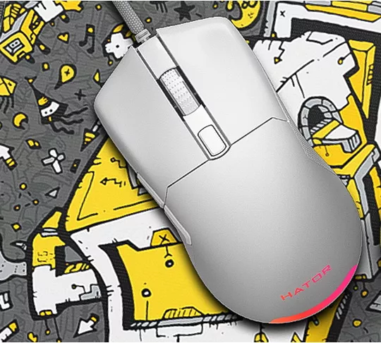 Компьютерная мышка HATOR Pulsar Essential (HTM-314) White - фото 8